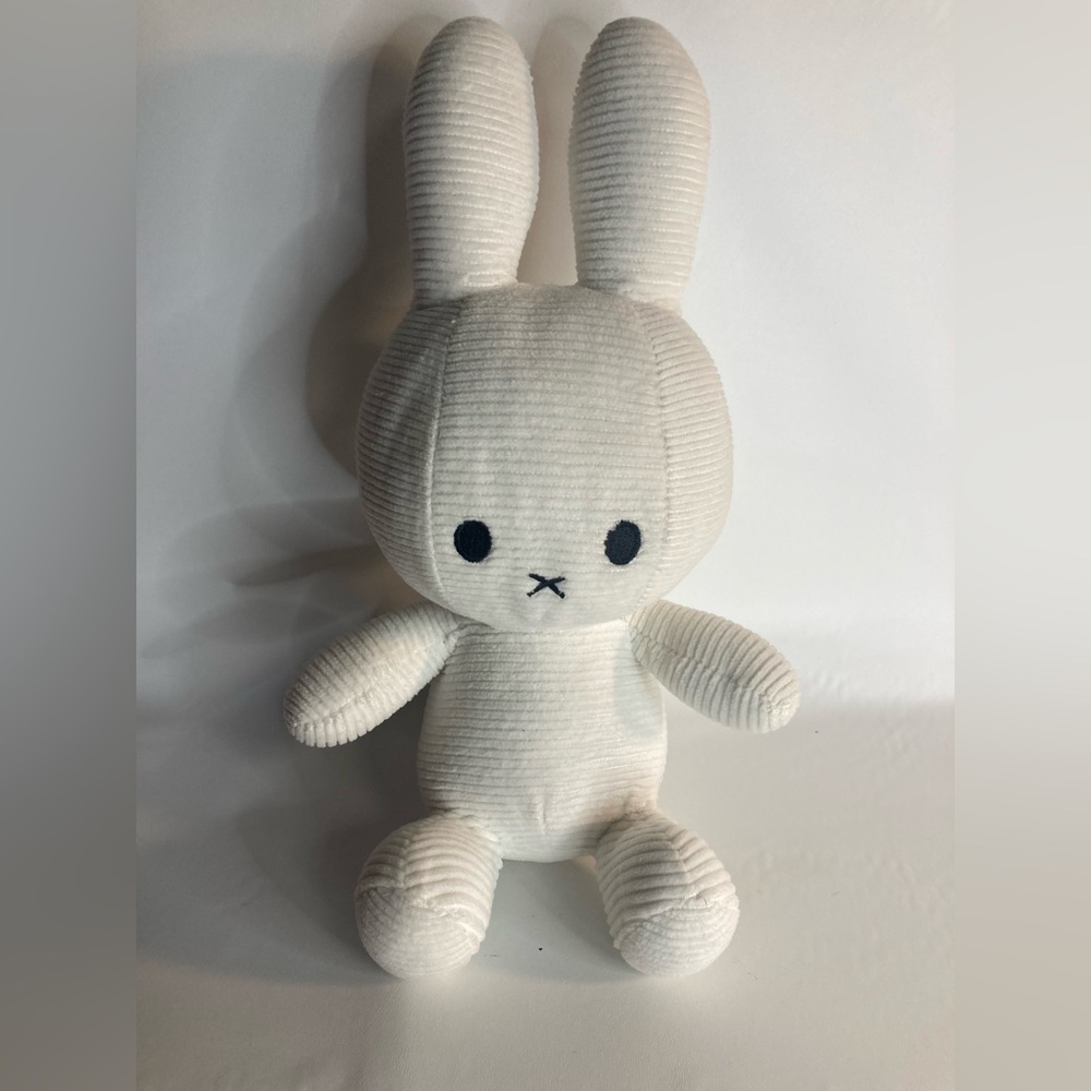 Miffy Corduroy Plush Toy Cute White Baby  Kids Kawaii Soft Japan